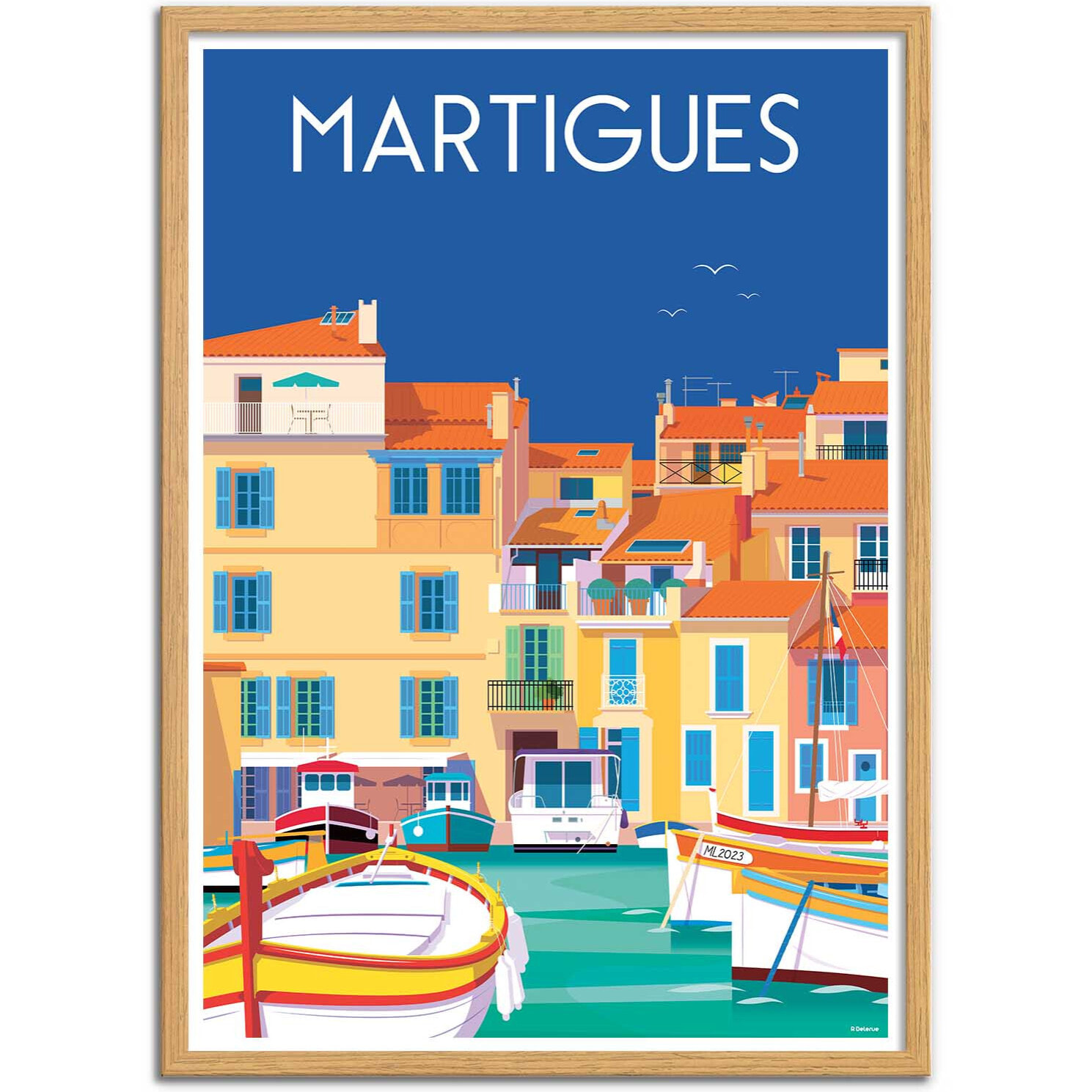 Affiche - Martigues - Raphael Delerue