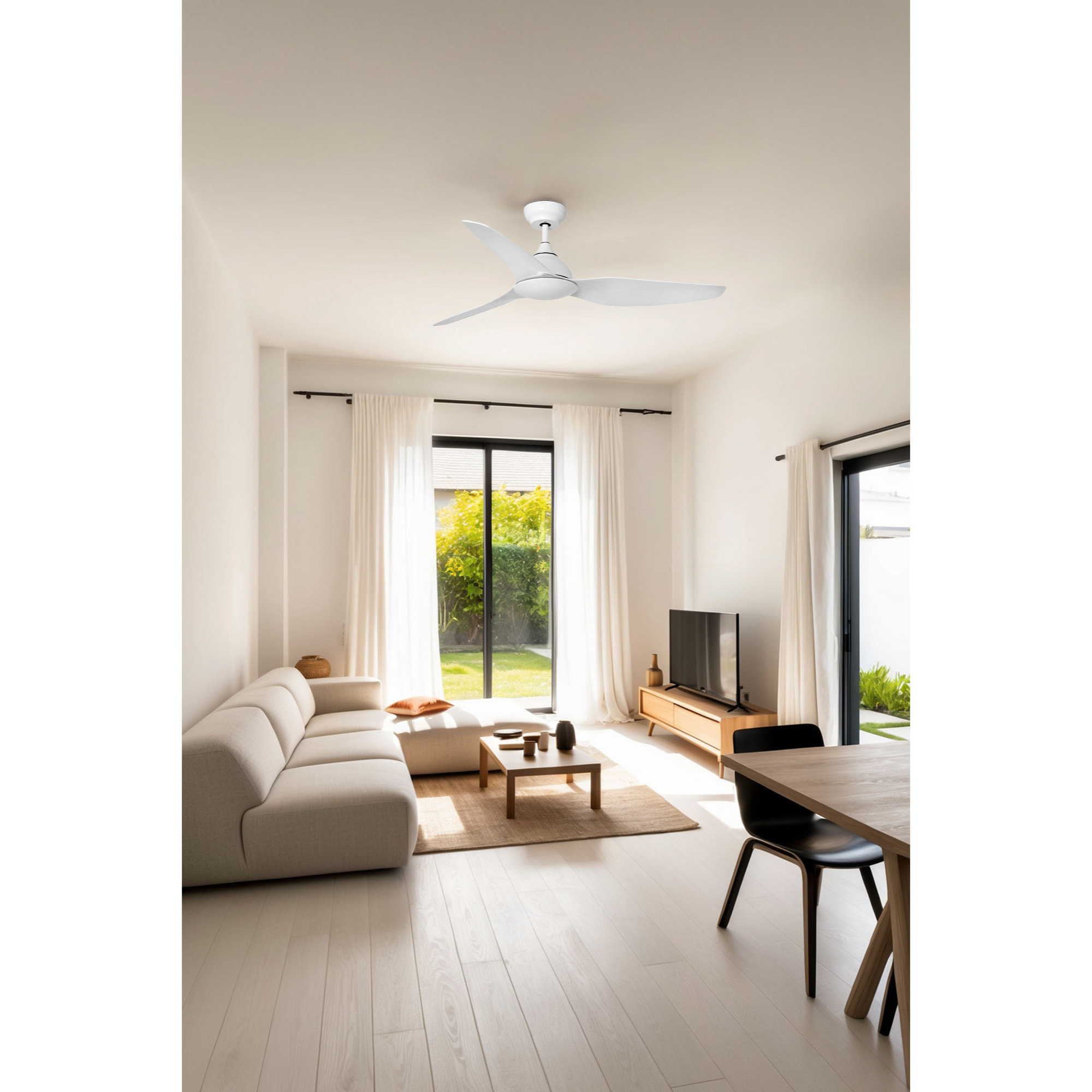 SIOUX L Ventilador blanco DC