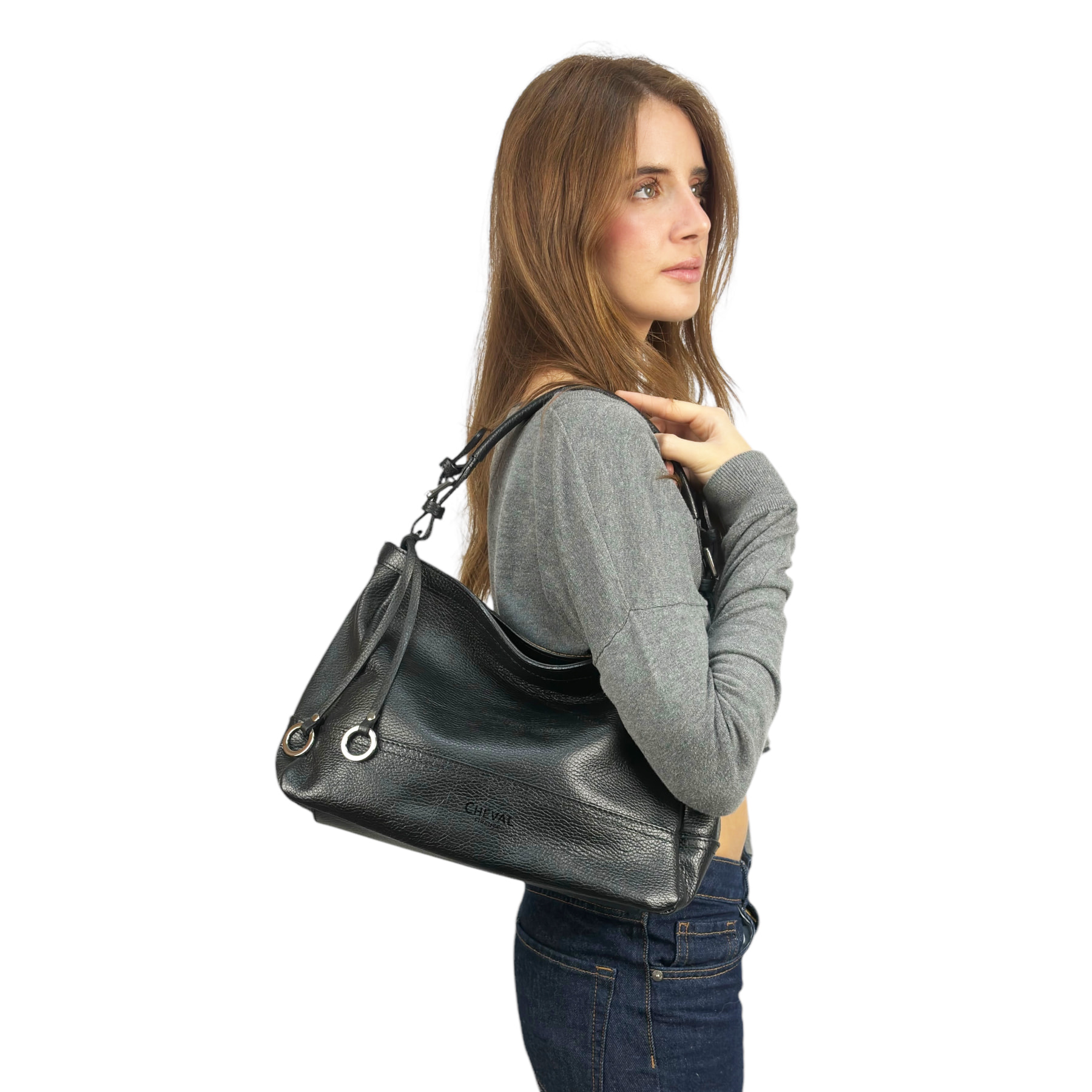 Bolso de Hombro Cheval Firenze Giuditta Negro