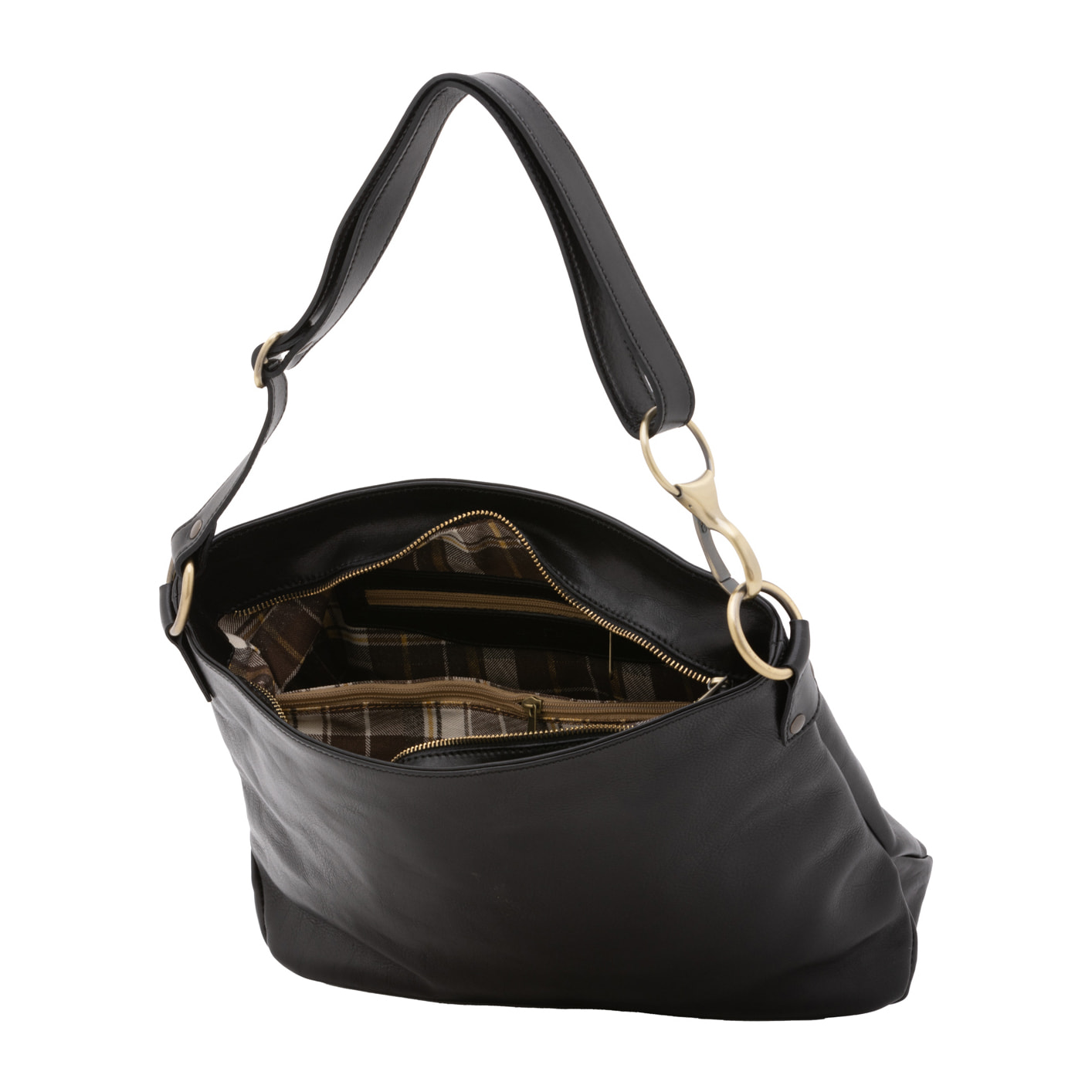Borsa a spalla  da donna In Vera pelle Made in Italy 38x29x11 cm