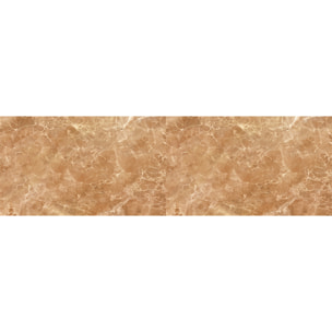 Revêtement sticker sol - MARBRE BRUN CAPPUCCINO - Rouleau adhésif Protection Anti-dérapant