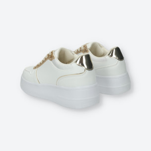 Sneakers Donna Tata Italia Bianco