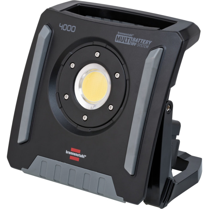 Projecteur LED Multi 4000MA IP65 rechargeable - BRENNENSTUHL - sans batterie (compatible multi batteries) - 1173140400