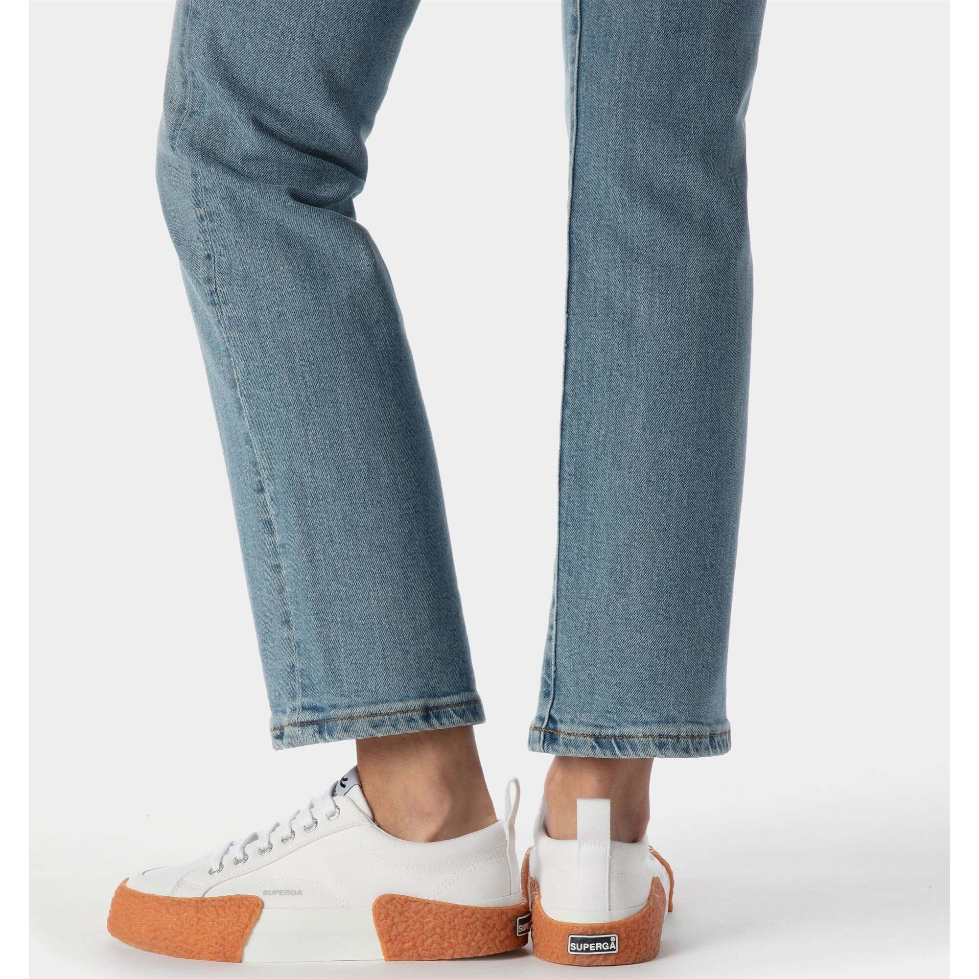 Superga - Sneakers Uomo Donna Bianco - 2660 Stripe Big Bumpers