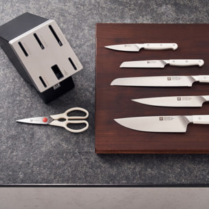 Bloc de couteaux, Sharpblock, 7 pcs, Pro Le Blanc