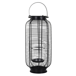 Lanterne En Metal Filaire H42.5cm