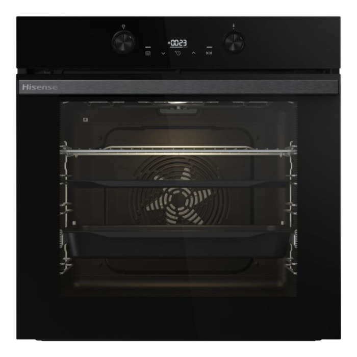 Four encastrable HISENSE BI64223EPBG - Pyrolyse, Mode Pizza 300 C, Air Fry, Cavité EvenBake, 77L