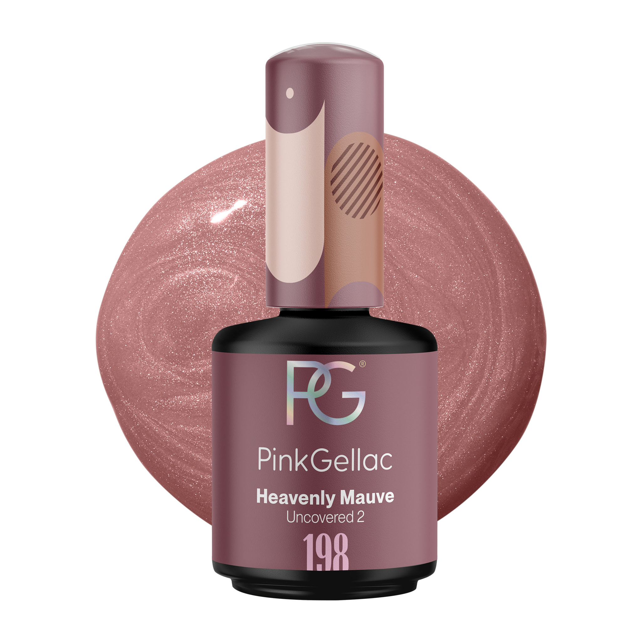 Vernis semi-permanent - 198 Heavenly Mauve - 15 ml