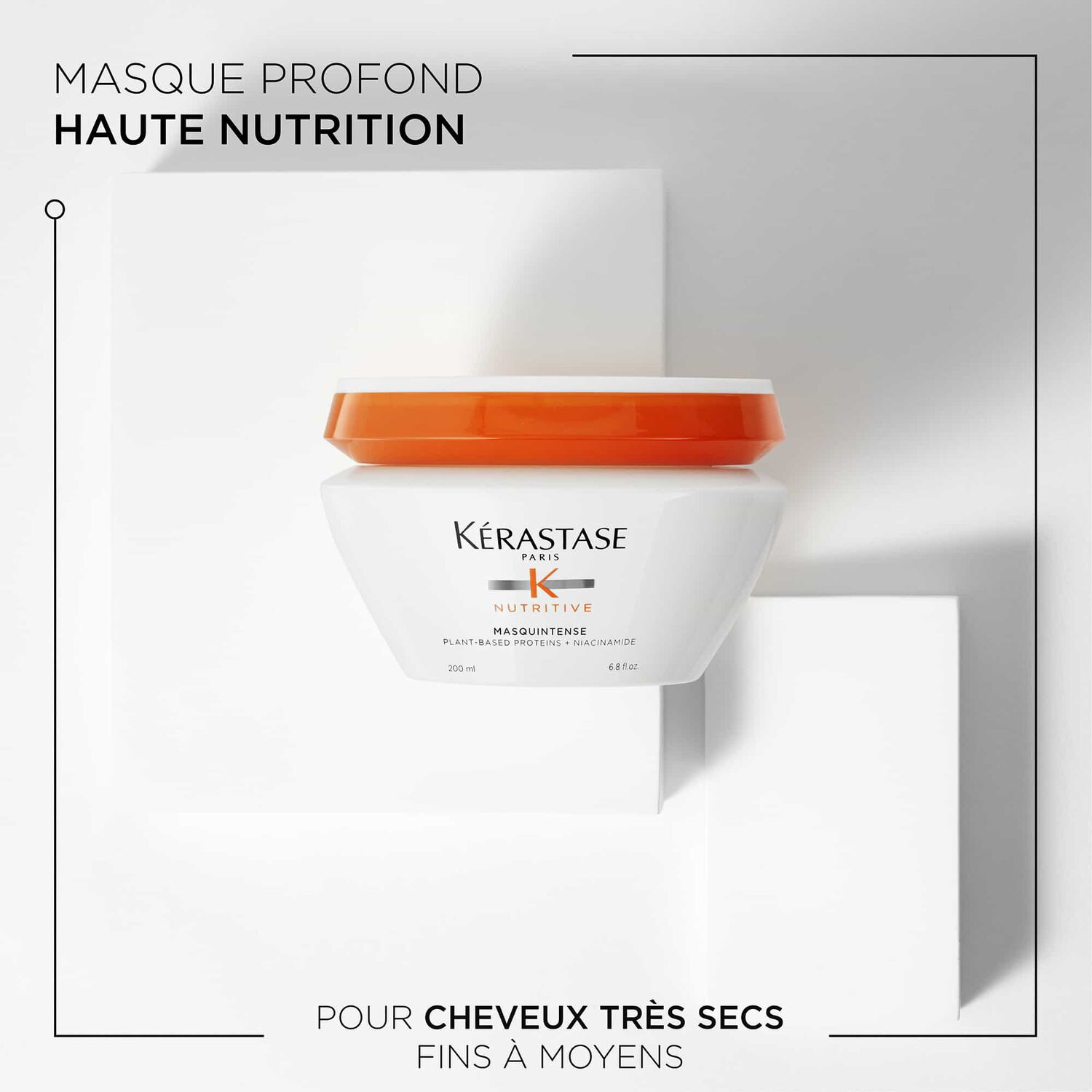 Nutritive - Soin profond haute nutrition pour les cheveux très secs 200 ml