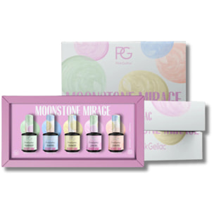 Set vernis semi-permanent - Moonstone Mirage - 5 x 15ml