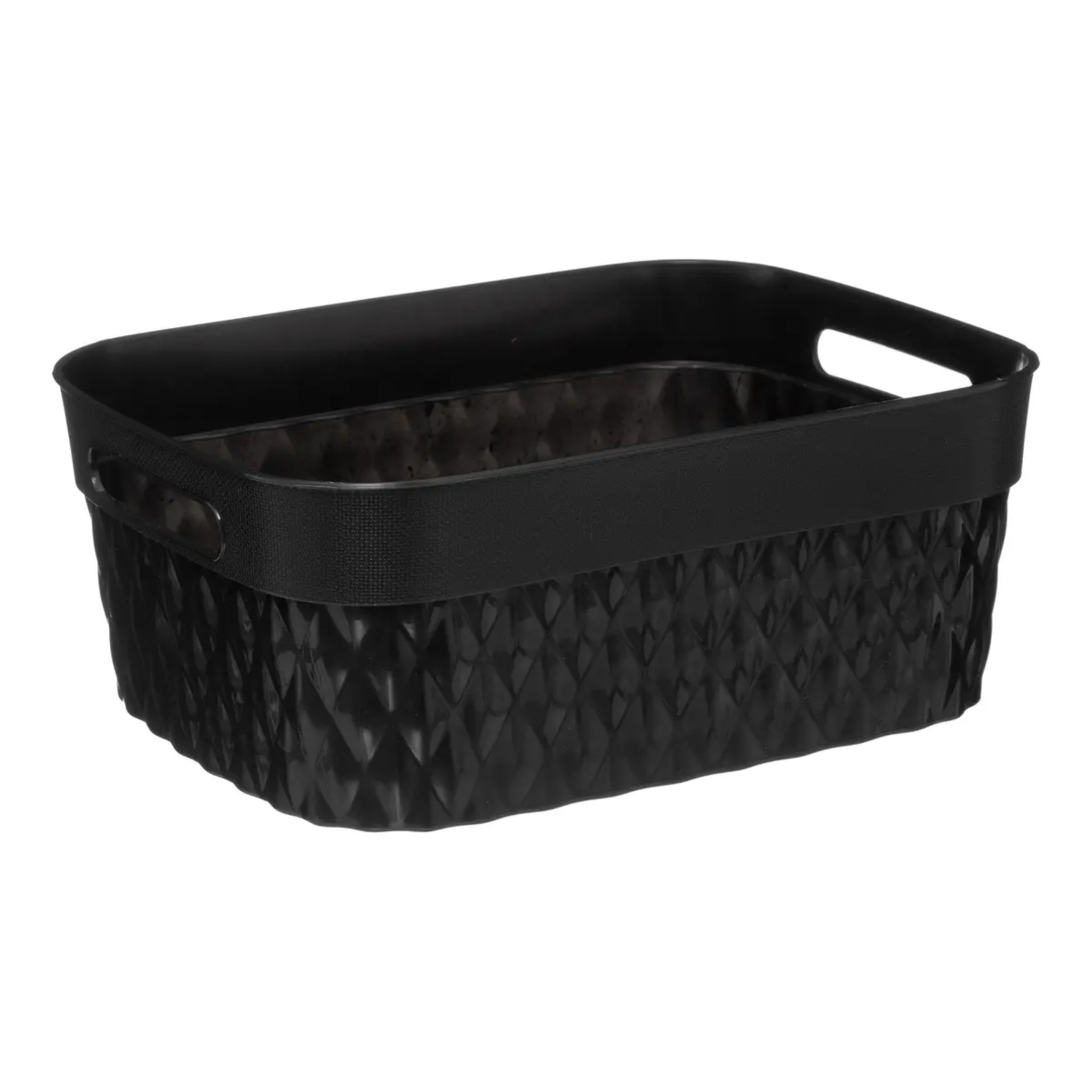 Panier en plastique 85L - Noir Disco