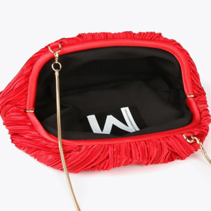 Borsa per eventi plissettata