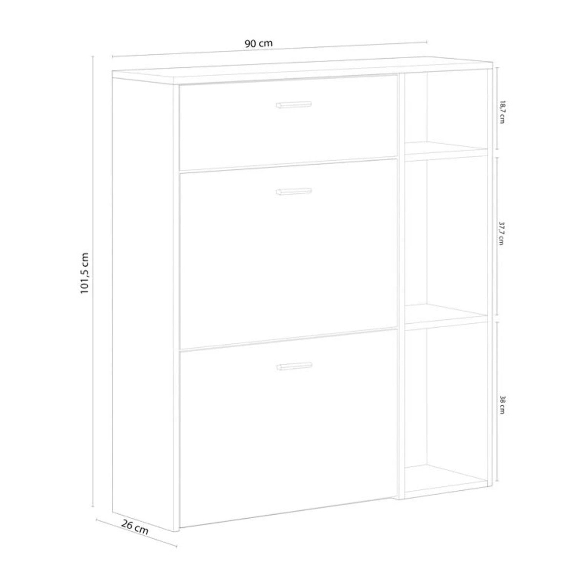 Zapatero Wind Gris Antracita - Puccini