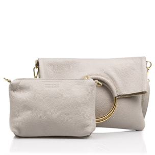 Corinna Bolso bandolera Mujer.Piel auténtica Dollaro