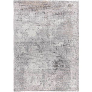 KIVET Alfombra shaggy abstracta en gris, varias medidas disponibles