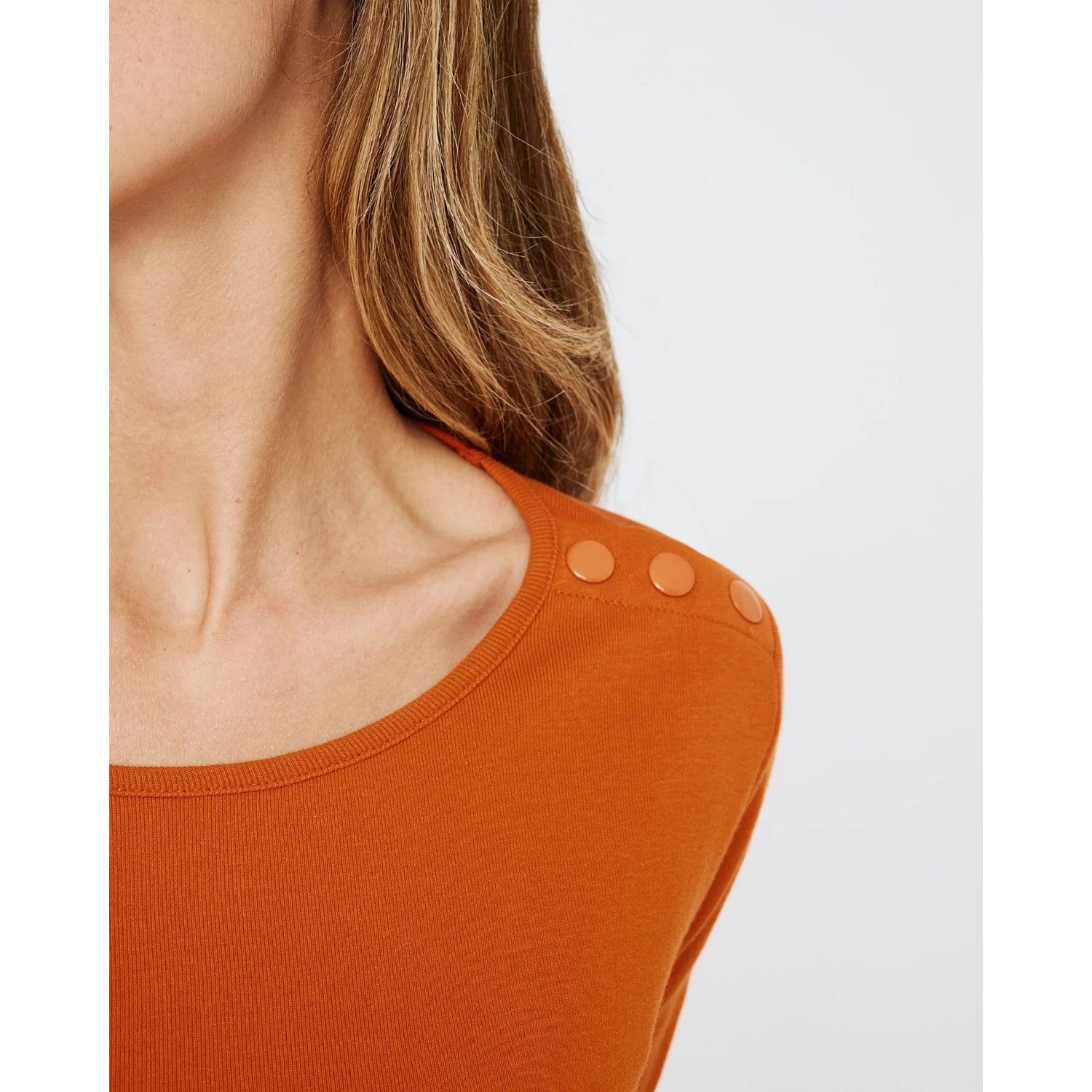 Camiseta Manga Corta Naranja - New Rosaleen