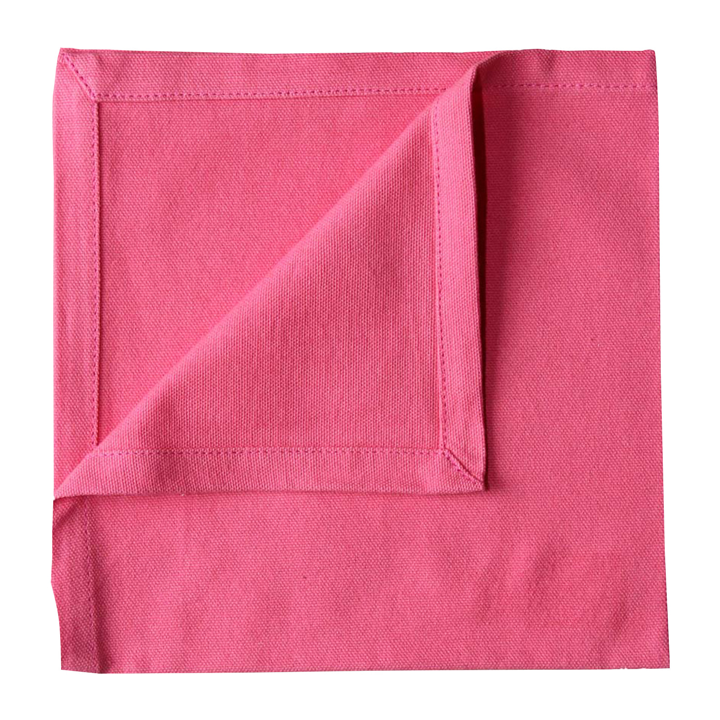 Serviette de table unie et colorée - Fuchsia