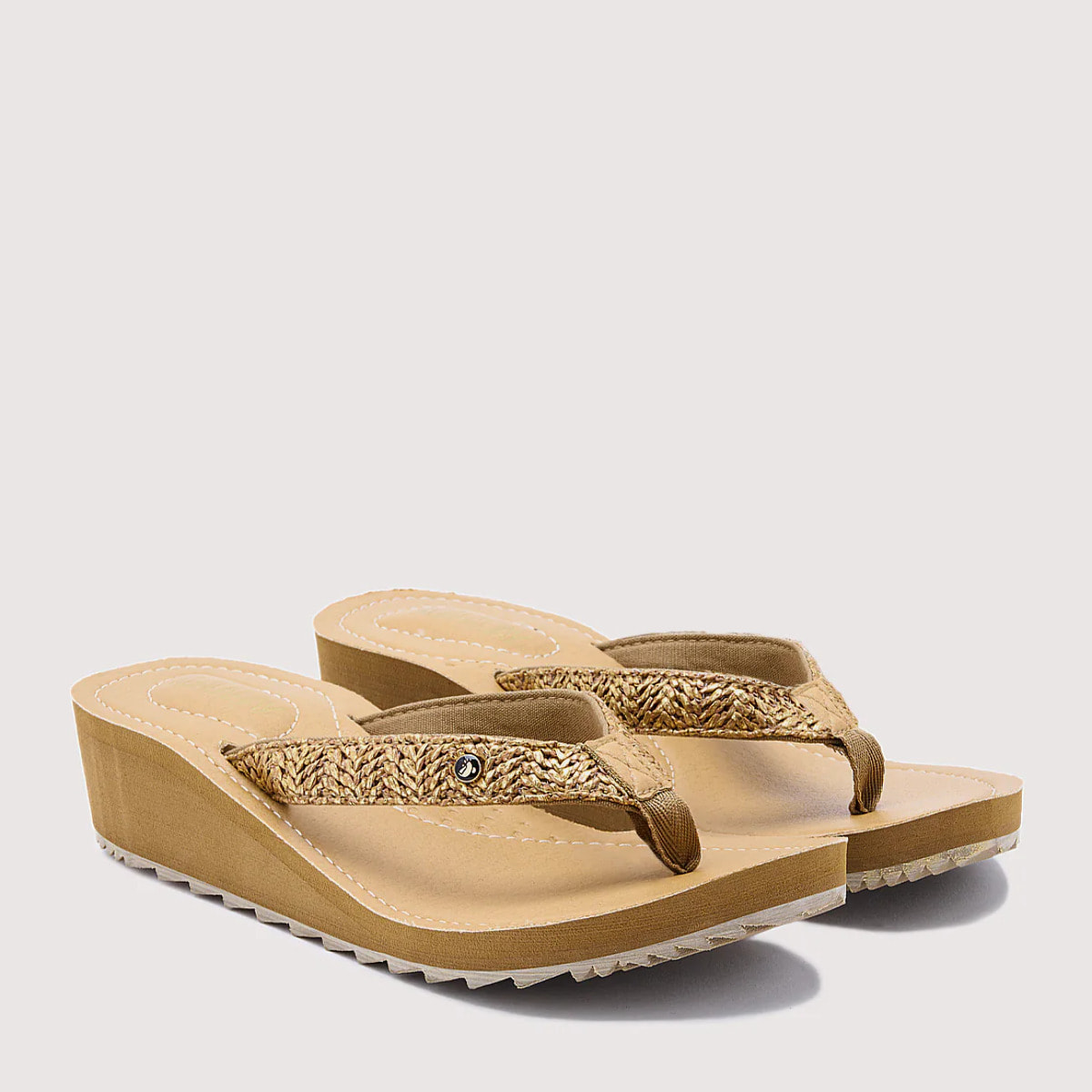 Chancla Cuña Marrón - Levix