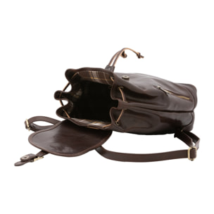 Borsa a spalla da donna - Modello False - 100% pelle artigianale - 25.0 x 32.0 x 14.0 cm