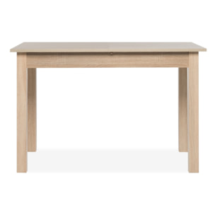 Table de repas en bois extensible 6 personnes KEEL