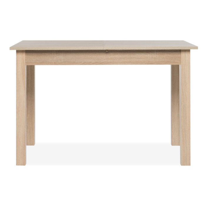 Table de repas en bois extensible 6 personnes KEEL