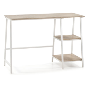 Esritorio Lisboa en color negro/blanco