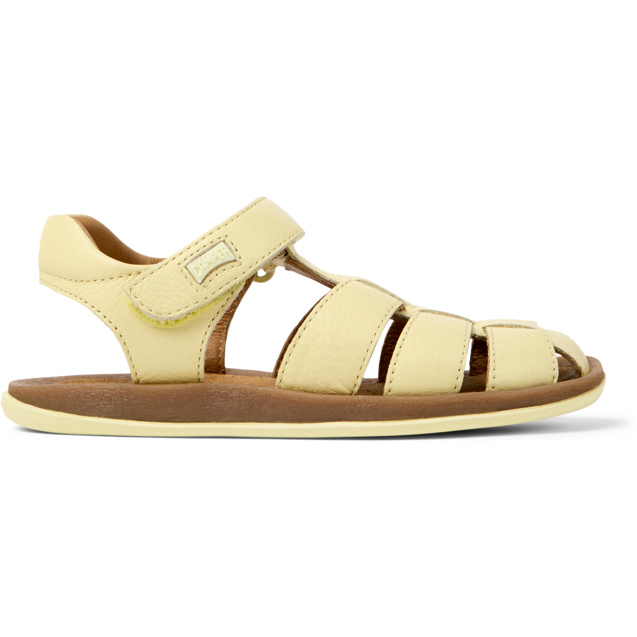 Sandalias - CAMPER Bicho - Amarillo - Cuero liso