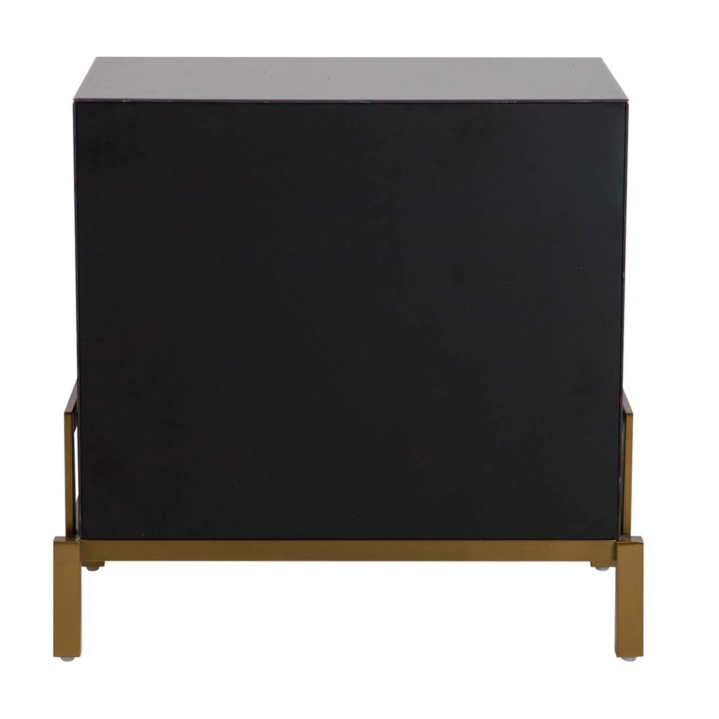 Mesita Espejo Acero Inoxidable Eternia 65x45x62 Cm