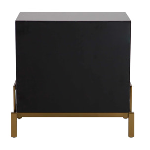 Mesita Espejo Acero Inoxidable Eternia 65x45x62 Cm