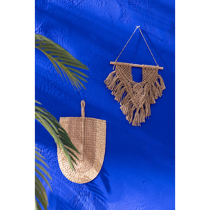 J-Line Suspension Murale Macrame Jute Naturel Small