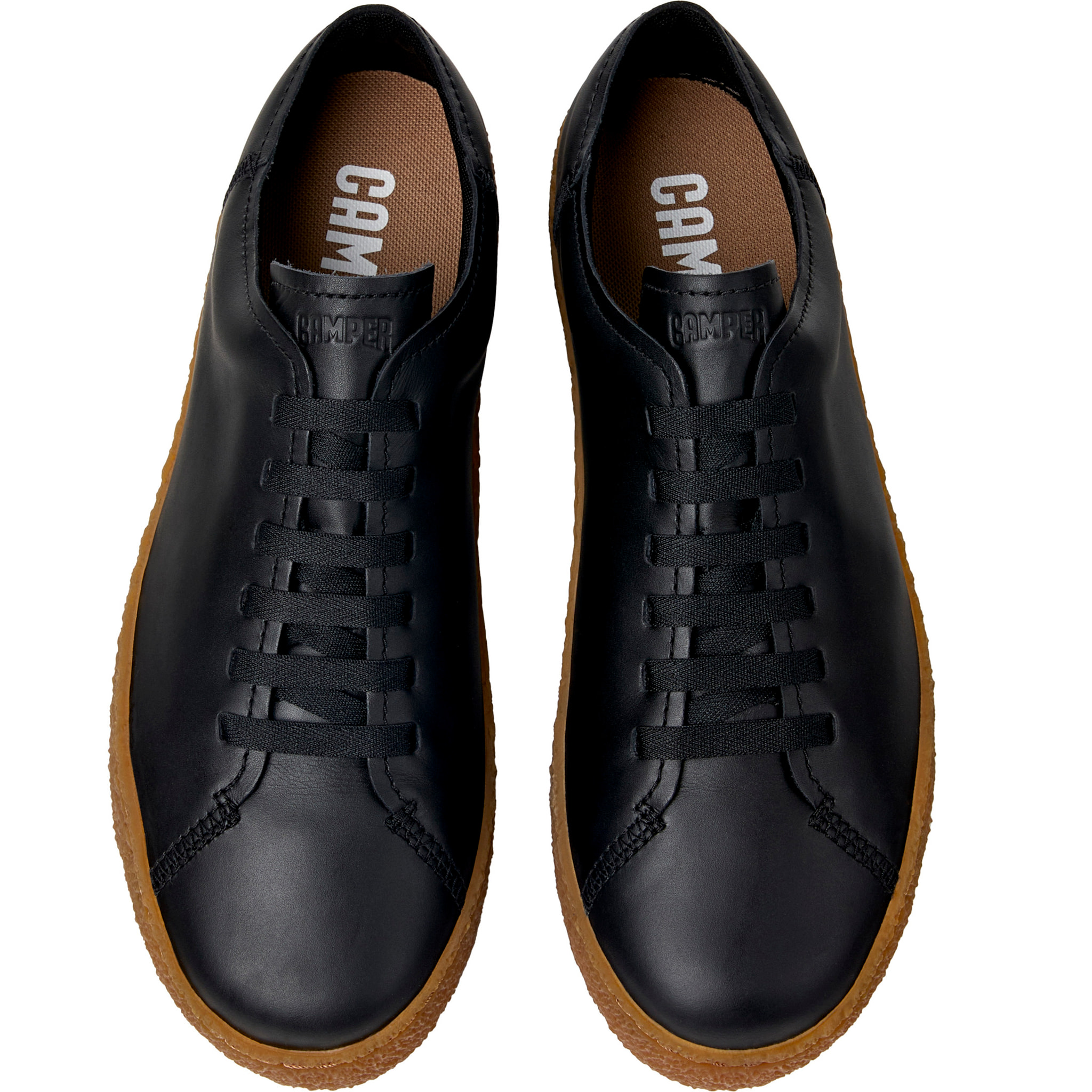 Zapatillas - CAMPER Peu Terreno - Negro - Cuero liso