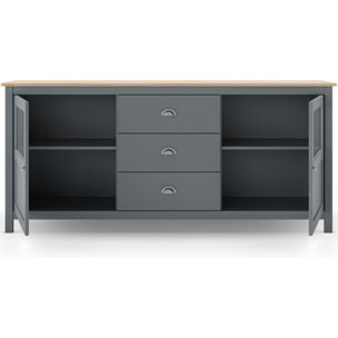 Buffet 2 portes et 3 tiroirs - MACHA