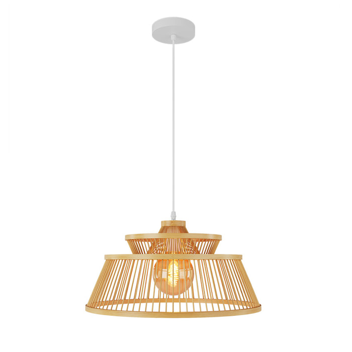 Suspension en bambou naturel D36 cm - Tahaa