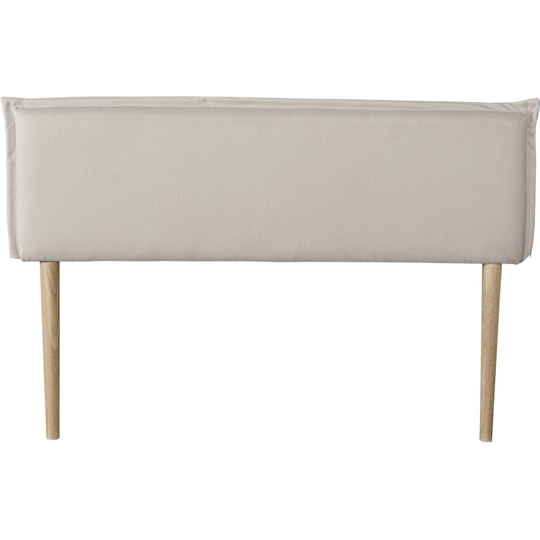 Tête de lit "Jessica" en lin - 160 cm - Beige