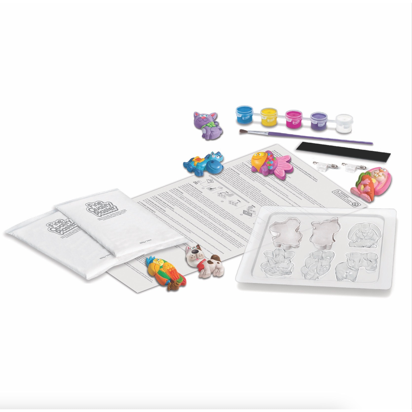 Modella & Dipingi Simpatici Animaletti