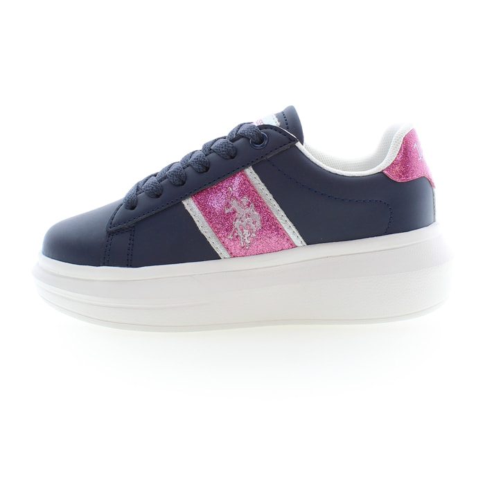 Sneakers U.S. Polo Assn Dark Blue-Pink