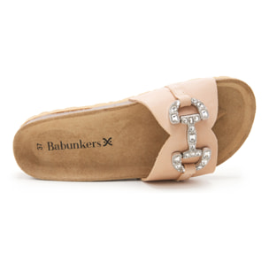 Sandalia BABUNKERS ROSA