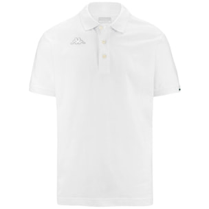Kappa Polo Shirts POLO LOGO MALTAXITA MSS Bianco