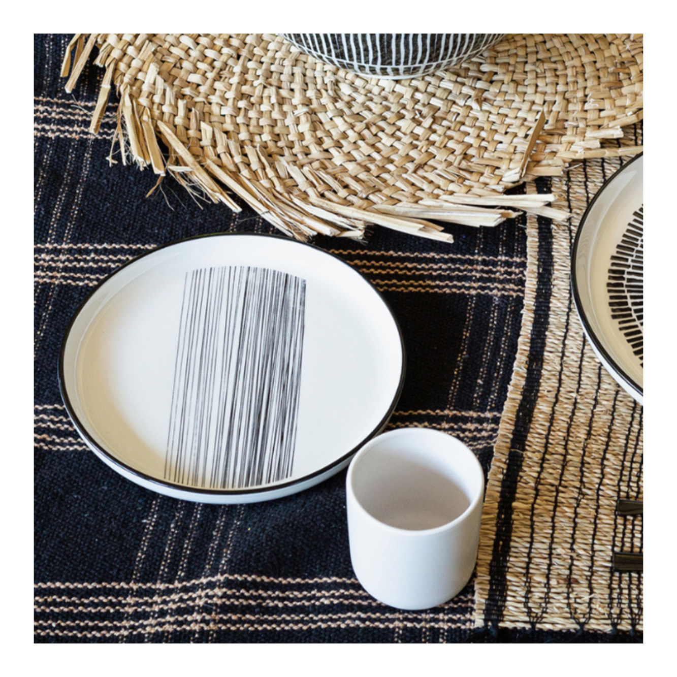 Lot de 6 assiettes à dessert, Yucatan