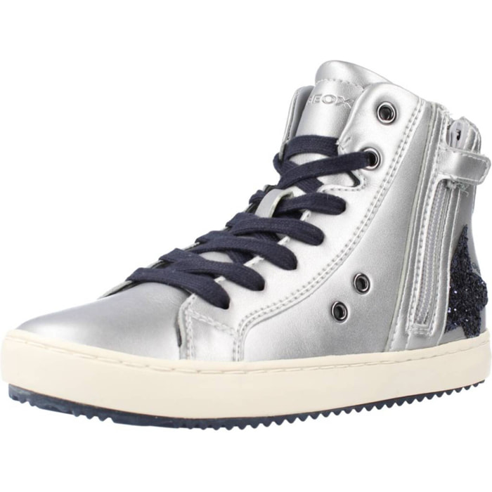 Zapatillas Niña de la marca GEOX  modelo J KALISPERA GIRL PLATA