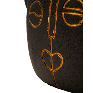 LAMPADA DA TAVOLO TRIBAL -A- CM Ø 30,5X46