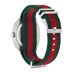 Reloj Gucci YA142305 Hombre Analogico Cuarzo con Correa de Nylon