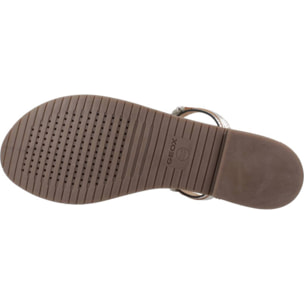 Sandalias Mujer de la marca GEOX  modelo D SOZY PLUS PLATA