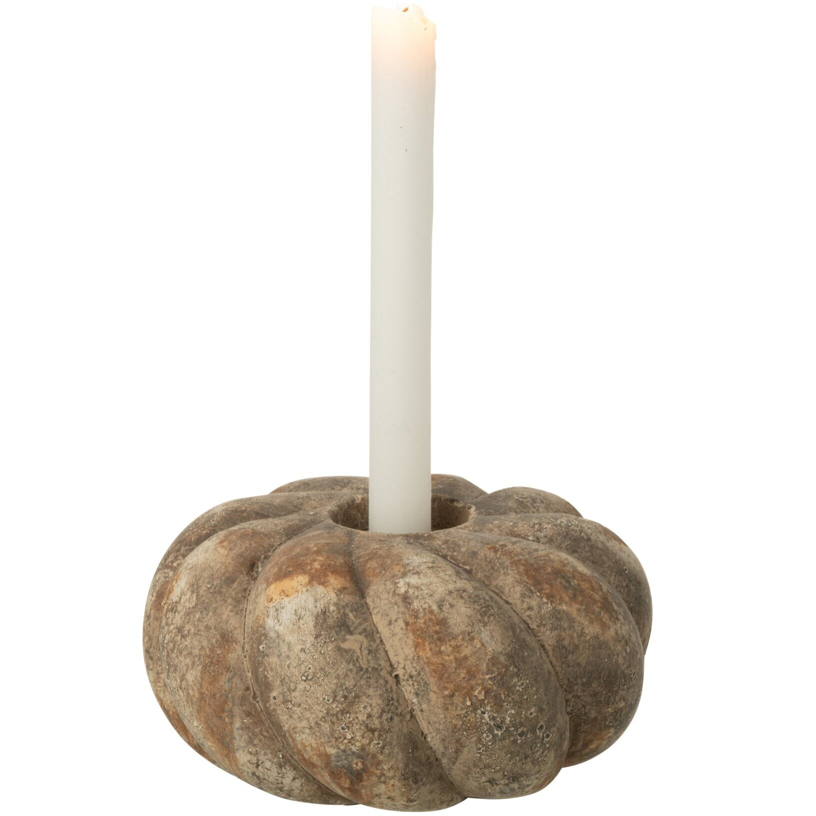 J-Line bougeoir - céramique - taupe