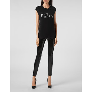 PHILIPP PLEIN T-Shirt Round Neck ICONIC PLEIN