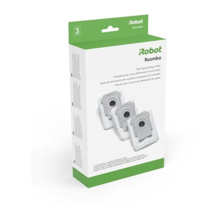 Sac aspirateur IROBOT Lot de 3 pour Cleaning Base