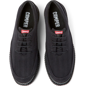 Zapatos de cordones - CAMPER Pix - Negro - Textil técnico (poliéster reciclado)