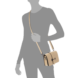 Camelia Borsa a tracolla Donna. Pelle autentica Dollaro