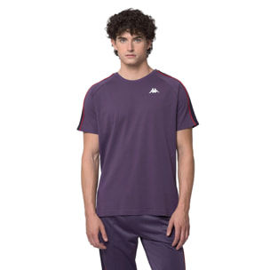 Kappa - T-Shirts & Top Uomo Viola - 222 Banda Coen Slim
