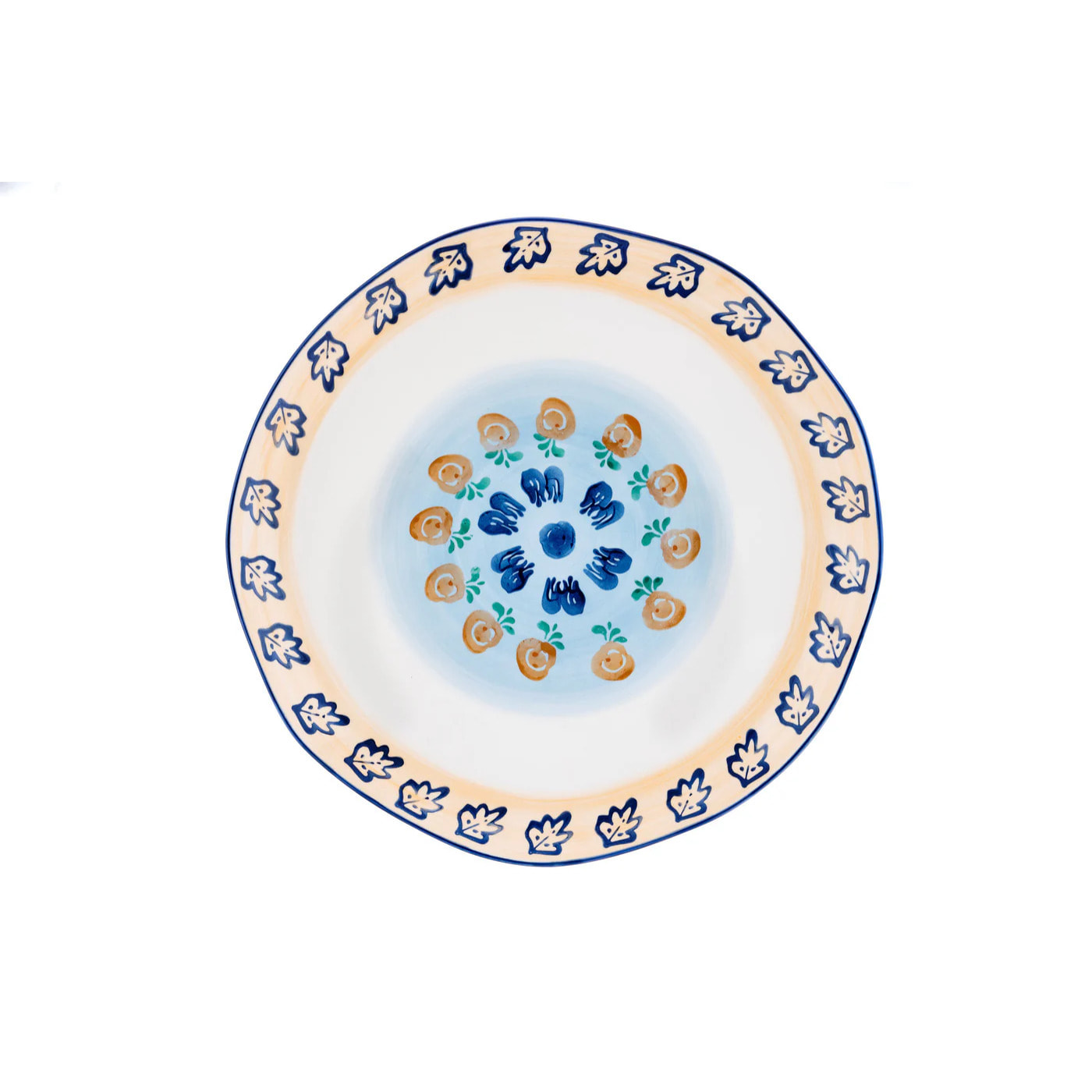 Plateau de service NAPOLI Ø30cm - 2 pièces - Agrume